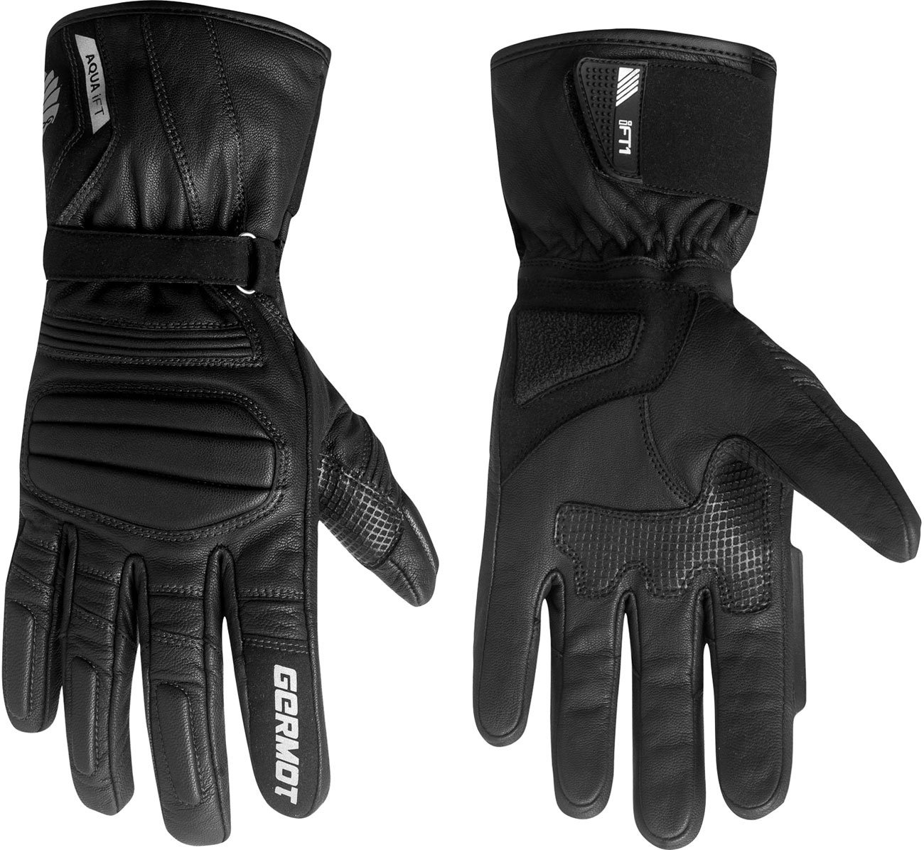 Germot Laredo, gants imperméables - Noir - 9