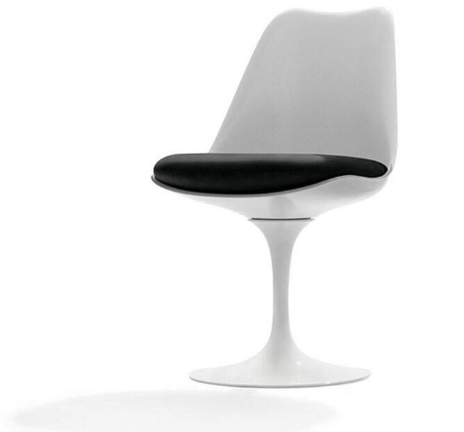 Chaise Saarinen Tulip Knoll International, Designer Eero Saarinen, 81x49x53 cm
