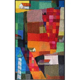 Wash+Dry Fußmatte Gr. 5, bunt (rot, bunt), B:60cm H:7mm L:180cm, Polyamid, WASH+DRY BY KLEEN-TEX, Teppiche, Fußmatte