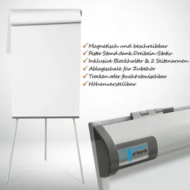 Karat Master of Boards Präsentationstafel, Coyote PRO Dreibein-stativ Mit Papierhaltern