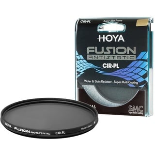 Hoya Fusion Antistatic Zirkular Polfilter (37 mm) YSCPL037 schwarz