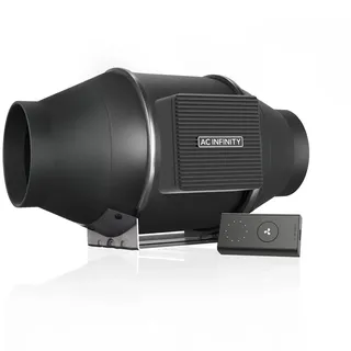 AC Infinity CLOUDLINE PRO S4, leises Inline-Lüftersystem mit Drehzahlregler, 100 mm