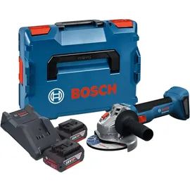 Bosch GWS 18V-8 Professional inkl. 2 x 4,0 Ah + Ladegerät + L Boxx