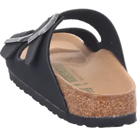 Birkenstock Arizona Vegan Birko-Flor Nubuk schmal schwarz 38