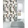 KLEINE WOLKE Duschvorhang Check 180 x 200 cm taupe