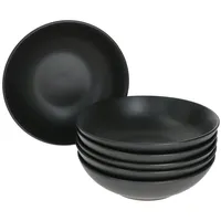 Mambocat 6er Set Suppenteller Londen Lampart Nero