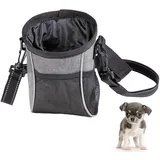 Praktischer Futterbeutel Hundetraining, Multifunktionaler Futtertasche Hundetraining, Praktische Gassi Tasche Hund, Futterbeutel für Hunde, Leckerlitasche für Hunde, Geeignet für spazierende Hunde