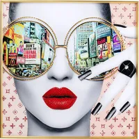 Kare Design Wandbild Times Square View, 80x80cm«,