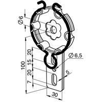SOMFY Fertigkastenantriebslager 9763501