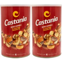 Castania Premium Nussmischung mit Erdnüssen im 2er Set á 450 g