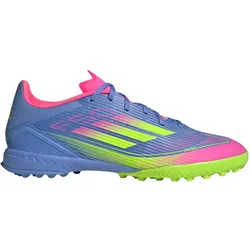 adidas Fussballschuhe F50 League TF (für Kunstrasen, Hart- und Aschenplätze) blau/pink/lime Herren