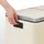 Songmics Mülleimer, 2 x 30 Liter mit Deckel und Inneneimer cremeweiß Metall, 30l