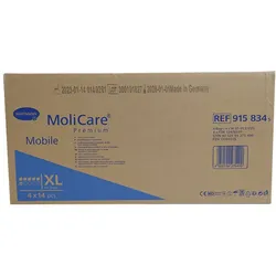 MoliCare Premium Mobile 6 Tropfen XL, elastische Einweghose, textiler Tragekomfort bei schwerer Harn- und/oder Stuhlinkontinenz Inkontinenzslip 4x14 St Unisex