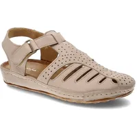 Beige Sandalen Maciejka Bequeme Damenschuhe, 40