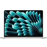 Apple 13" MacBook Air Laptop, M5 Chip mit 10‐Core CPU und 8‐Core GPU: Entwickelt für KI, 13,6" Liquid Retina Display, 16 GB, 512 GB SSD, 12MP Center Stage Kamera; Silber; QWERTY Tastatur