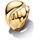 Pandora 163832C00 Damen Ring-Set Goldfarben,
