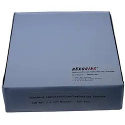 Laminierfolie A4, 125 Mikron, 250 Stück