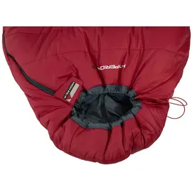 High Peak Hyperion 1m Schlafsack - Dark Red / Grey - Normal