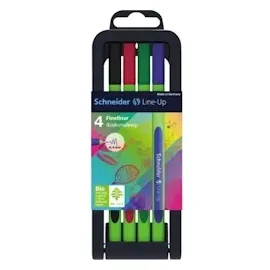 Schneider Fineliner 0,4 mm, 4 St.