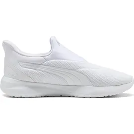 Puma Softride Cosmic Sliptech Damen Weiß/Kaltes Hellgrau 47