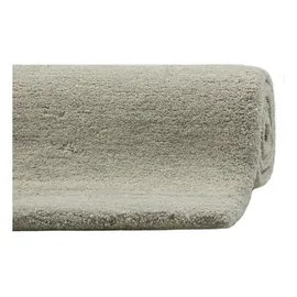 THEKO Maloronga Uni Wollteppich 60 x 90 cm Beige/Grau