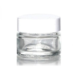 Potje 'Beauty', 5 ml, glas, monding: schroefsluiting