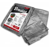 Bradas Gewebe-Schutzplane 3 x 5 m Grau