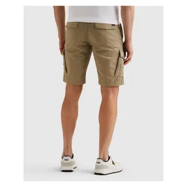PME Legend Bermudas mit Pattentaschen und Label-Stitchings, beige, 38
