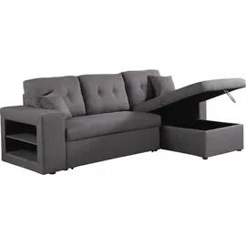 Habitat et Jardin Ecksofa reversibel mit Schlaffunktion Axel - 3-Sitzer - Grau