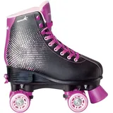 Muuwmi Rollschuh Disco Lila/Schwarz 31-34