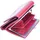 Esquire New Silk Wallet Damen Geldbörse red red