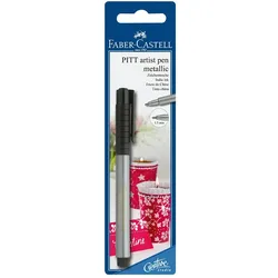 Faber-Castell Tuschestift PITT ARTIST PEN Silber