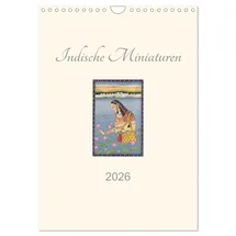 Calvendo Indische Miniaturen (Wandkalender 2026 DIN A4 hoch), CALVENDO Monatskalender