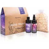 AllgäuQuelle AllgäuQuelle® Bio Geschenk-Set Öl Lavendel Eukalyptus mit Raumspray, Badeöl, Zirben-Säckchen 200 ml Flaschen