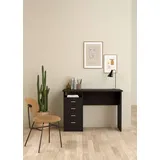 Home Affaire Schreibtisch »Funktion Plus, Arbeitstisch, Bürotisch«, mit 4 Schubladen und 1 offenen Fach, Breite 110 cm, schwarz
