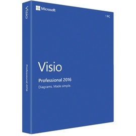 Microsoft Visio Professional 2016 ESD DE Win