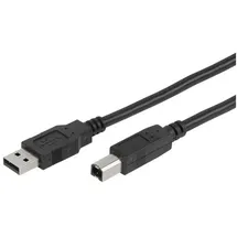 Vivanco USB 2.0 1,8 m Schwarz