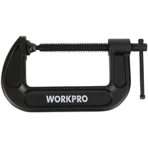WorkPro W032019WE 100 mm C-klemme Spann-Weite (max.):100 mm Produktabmessung, Länge: 210 mm