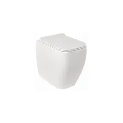 Kludi RESA C Spiralflush-Stand-WC 28WCB0443 52 cm, Universalförmiger Abfluss Weiß glänzend