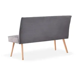 B&D home Sitzbank Paul Anthrazit 140 x 90 x 63 cm