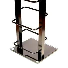 DESIGN DELIGHTS DESIGN CD STÄNDER TOWER schwarz, 92 cm, Metall | für 85 CDs