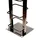 DESIGN DELIGHTS DESIGN CD STÄNDER TOWER schwarz, 92 cm, Metall | für 85 CDs
