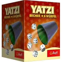 TREFL SA Würfelbecher mit 6 Augenwürfel