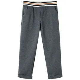 vidaXL Kinderhose Elastischer Bund Hose Freizeithose Schlupfhose Jungen Anthrazit 104 - 104