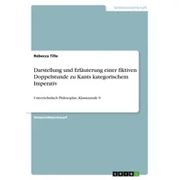 GRIN Verlag Darstellung und Erläuterung einer fiktiven Doppelstunde zu