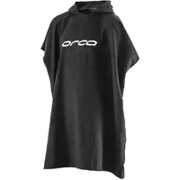 Orca Poncho Towel schwarz