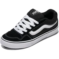 Vans Caldrone Sneaker Caldrone Trainers, SUEDE/MESH BLACK/WHITE, 43