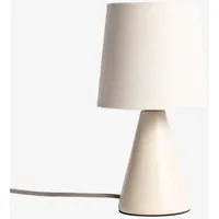 Sweeek Tischlampe für innen beige Ø 13 cm -