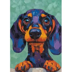 Gemälde VIVALDI - bunt - BHT 50x70x3.70 cm