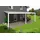 SKANHOLZ Terrassendach Garda 648 x 257 cm weiß